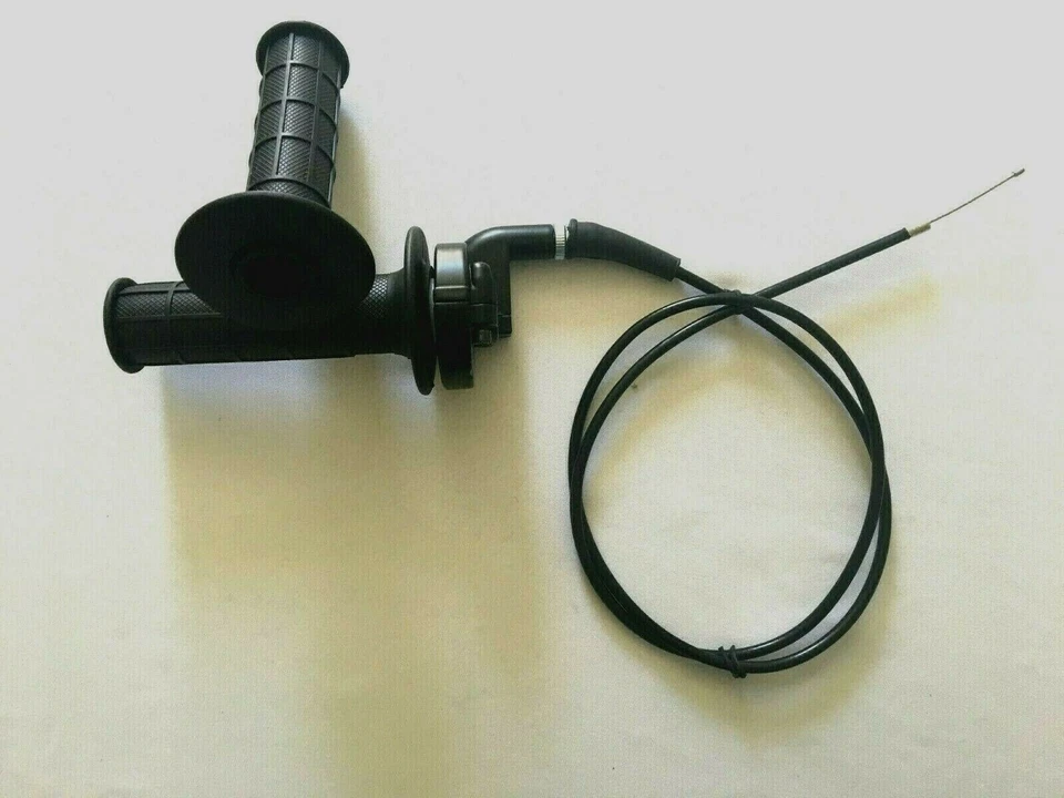 Throttle Handle Bar Grip Set For Kawasaki KX100 KX85 KX80 KX65 KX60 - Image 2 of 3