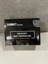 Smart Door Knob with LED Keypad and Key, Keyless Entry Door Lock with Voice-OPEN