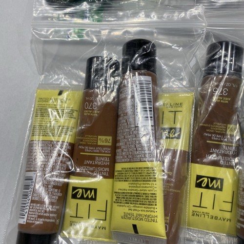 25 Maybelline Fit Me Tinted Moisturizer Makeup Warm Tones Brown Tan Mocha Deep - Picture 7 of 7
