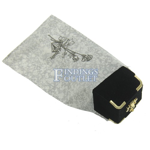Pink Silver & Gold Rose Paper Gift Bags Jewelry Merchandise Shopping 6x4 100 Pcs - Picture 10 of 16
