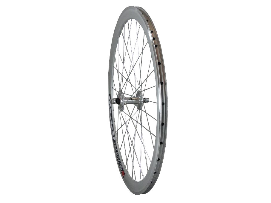 Roue Avant Vélo 700C 43mm Argent - Fixie, Piste, Single Speed - Moyeu Joytech - Fabriqué En Pologne