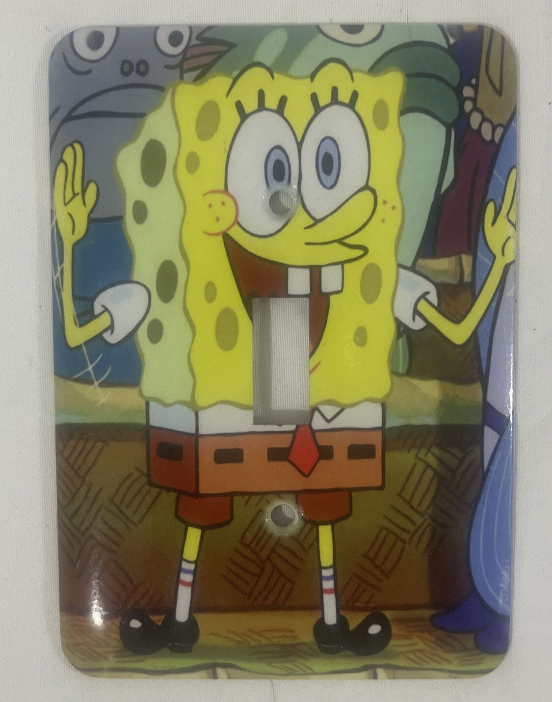 Retro Spongebob Squarepants Metallic Light Switch Cover Bedroom | eBay