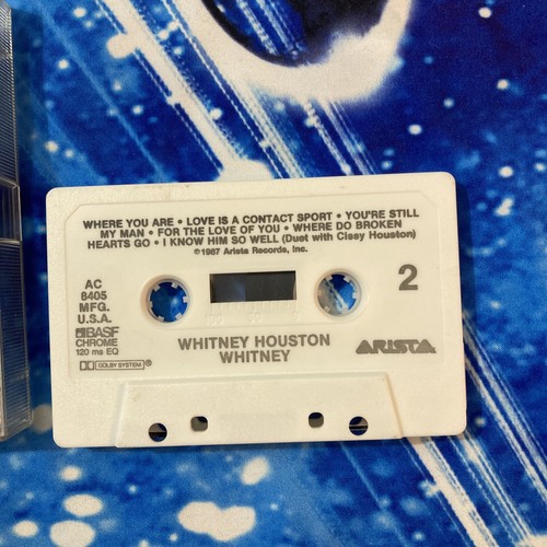 Whitney by Whitney Houston (Cassette, Jun-1987, Arista) - Tested - Foto 4 di 7