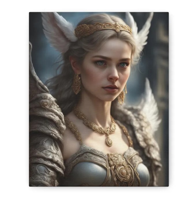 Fantasy Wall Art Freya's Repose for Enchanted Home Decor