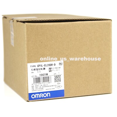 Brand New In Box Omron CP1L-EL20DR-D CP1LEL20DRD CPU Module