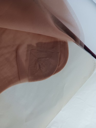Vintage Macy's Marchioness Nylon Garter Seamless Sheer Stockings Sz 10 M - Picture 5 of 6