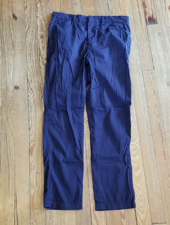 パンツ ALEXANDER MCQUEEN Woman Pants Blue 752456QJACF 4100 McQ Alexander Mcqueen Womens Pants Size IT 44 US 30 Blue