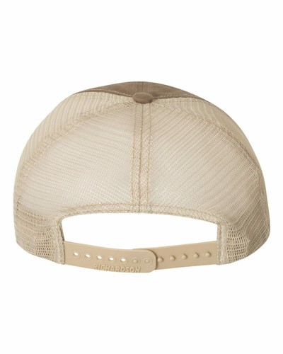 Richardson - Garment Washed Trucker Mesh Adjustable Low Profile Hat - 111 - Picture 15 of 37
