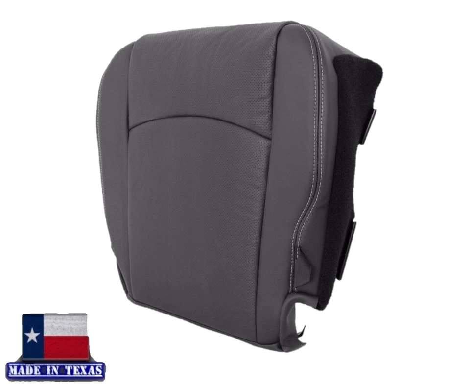 2014 2015 Для Dodge Ram 2500 Laramie со стороны водителя низ кожаный чехол на сиденье черный - Изображение 4 из 4