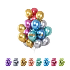 Metallic Chrome Balloons (25) Graduation, Birthday, Sweet 16, Party (12 inch)