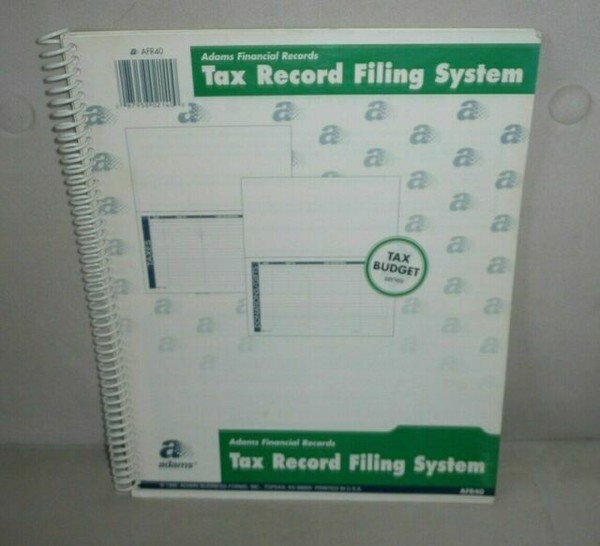 5 Tax Adams Preparation Organizer 9x11 Inches White AFR40 Eases Time 1 Green for sale online eBay