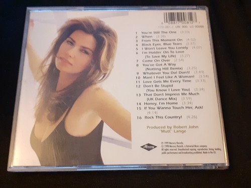 Shania Twain – Come On Over - 1999 - cd tres bon état - Imagen 3 de 3