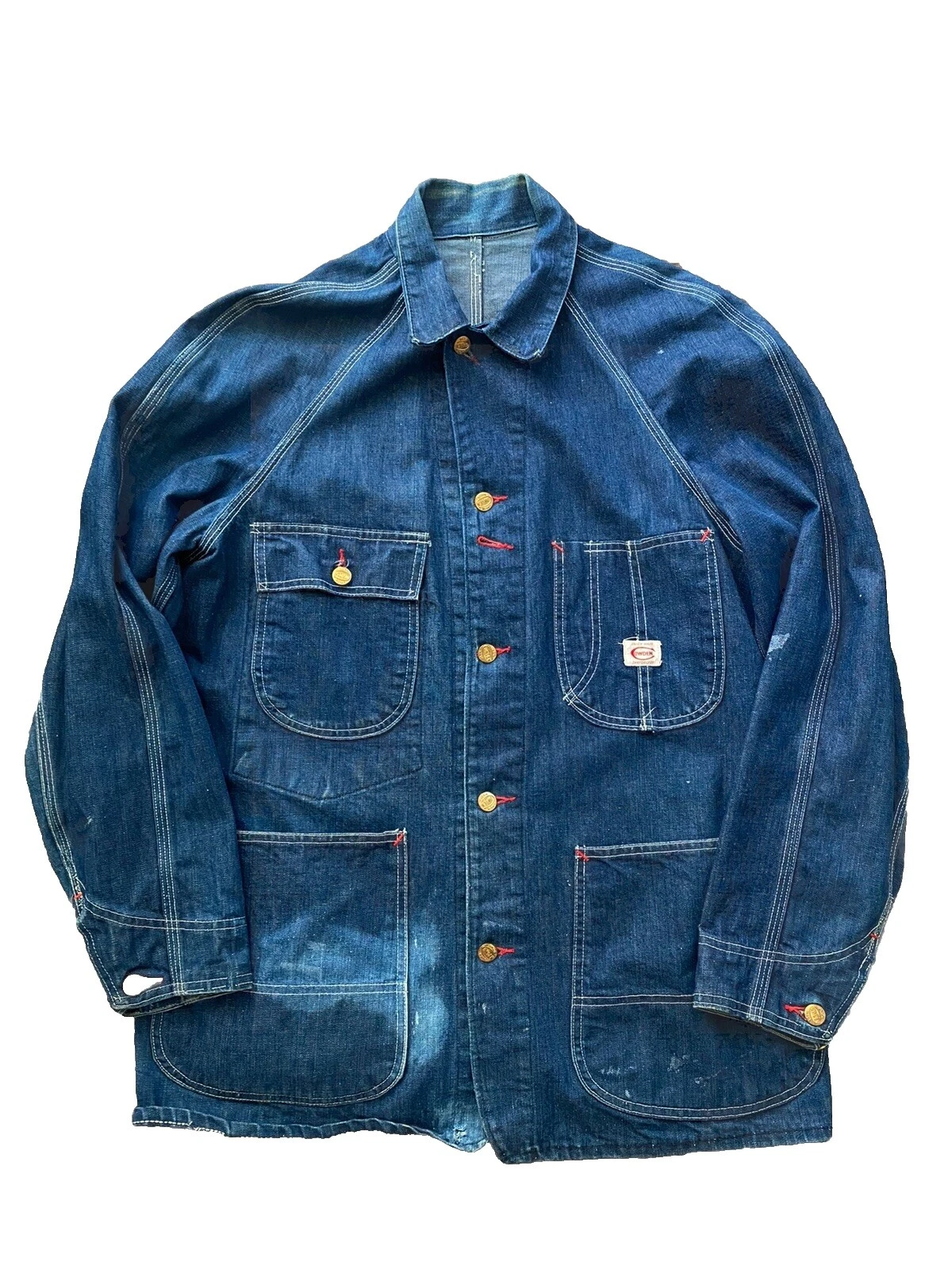 1950s Denim Outerwear Coats & Jackets for Men