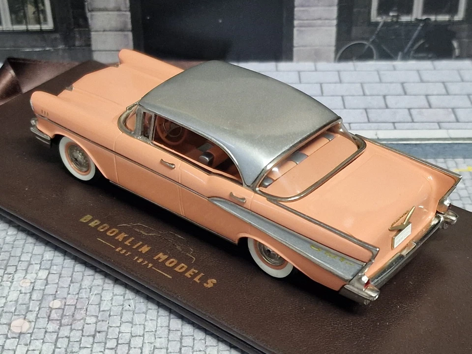 BROOKLIN MODELS 1/43 - CHEVROLET BEL-AIR 4-DOOR HARDTOP 1957 - Immagine 2 di 4