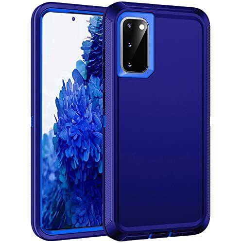 for Galaxy S20 Plus 5G Case,Shockproof Dropproof Dustproof 3-Layer Dark Blue - Afbeelding 2 van 8