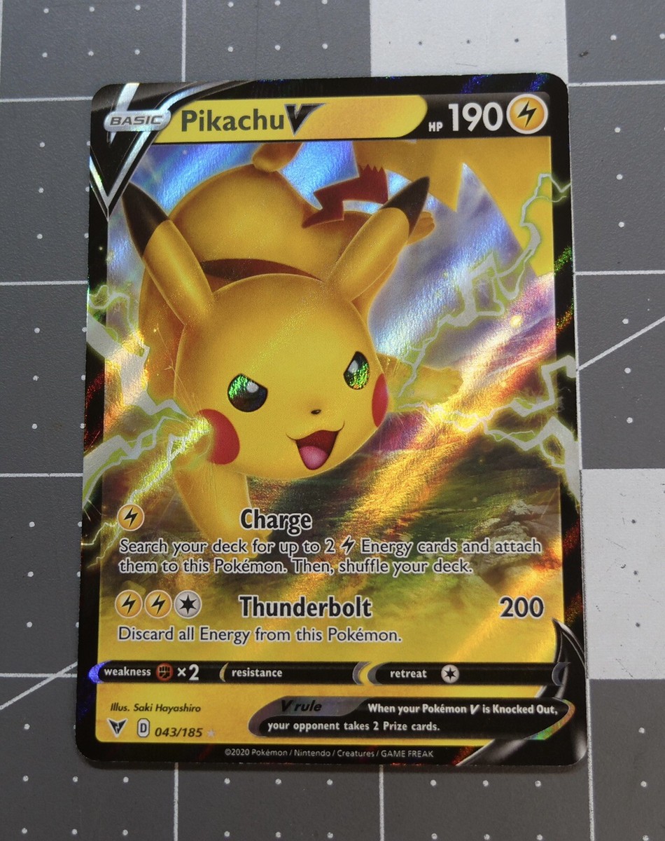Pikachu V トレーディングカード Pikachu V TG16/TG30 Lost Origin Alternate Art Ultra Rare