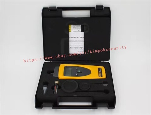 Fluke 931 Contact & Non-Contact Dual-Purpose Tachometer 6-digit Backlight - Picture 6 of 6