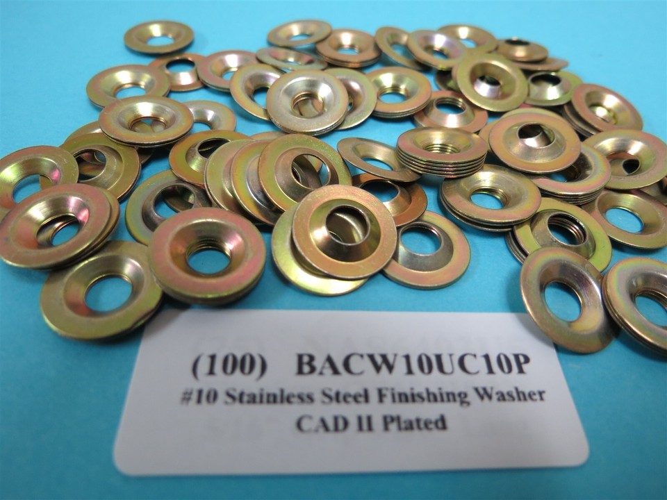 #10 Finishing Dimpled Washer Stainless Boeing Aircraft BACW10UC10P ...