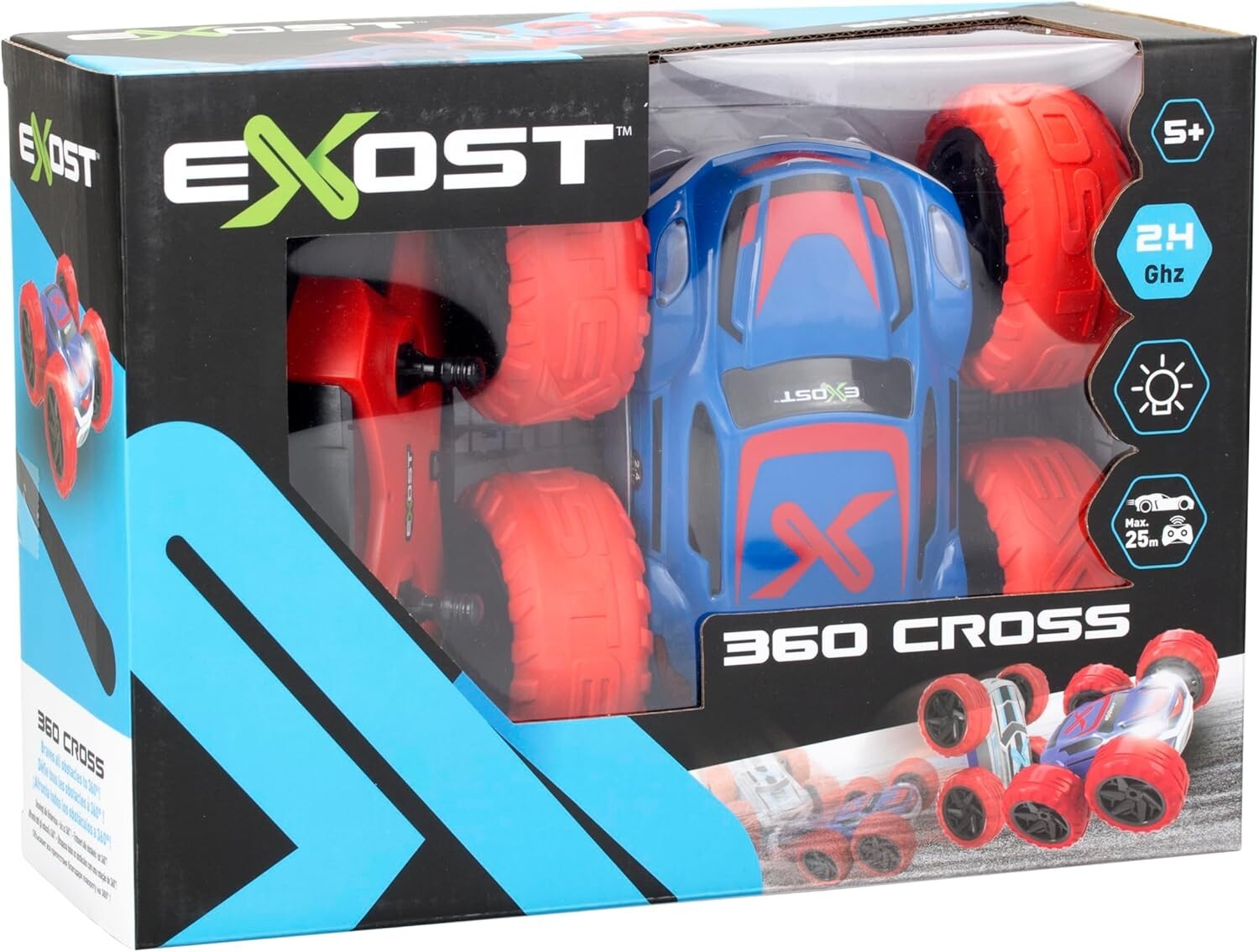 Rocco Giocattoli 20257R Exost 360 Cross con Luci Rosso