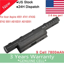 High Capacity Battery For ACER Aspire 4741 5250 5733z 5750 7741 5733 5755 5253