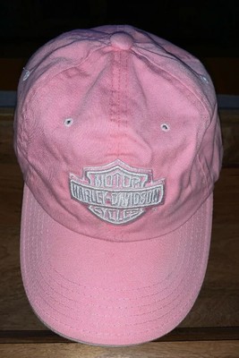 pale pink baseball cap