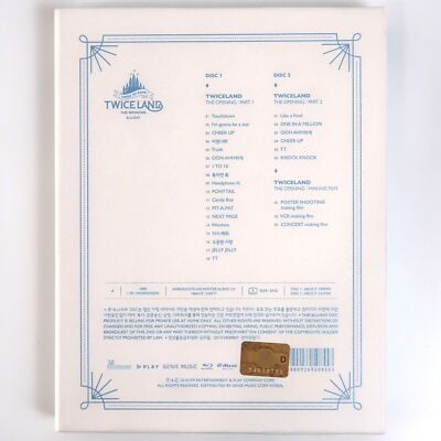 Twice - Twiceland The Opening 2017 1st Tour Blu-Ray 2018 | eBay