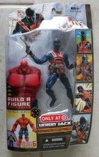 NEW MARVEL LEGENDS UNION JACK ACTION FIGURE RED HULK SERIES BAF TORSO 2007 C24