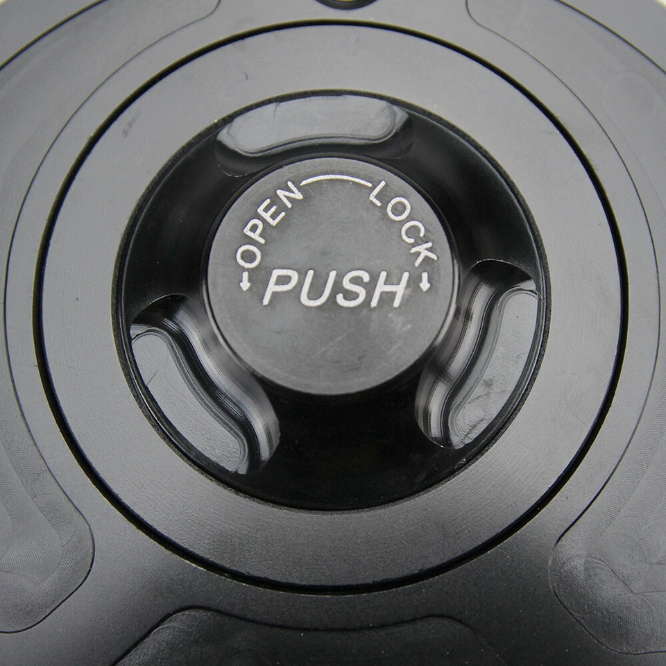 Tapa del tanque de gasolina sin llave para motocicleta Yamaha YZF R1 R3 R6 R6S R15 R25 R125 FZ Foto 3 de 4