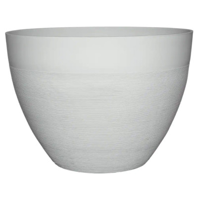 Decatur 22 In. Blanc De Blanc Resin Planter Pot