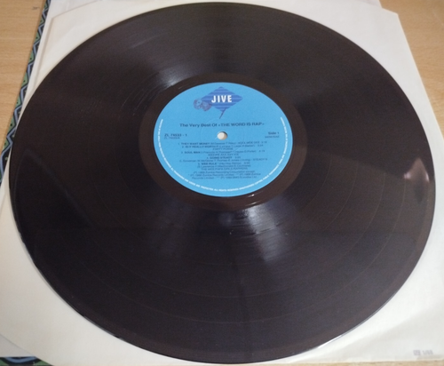 Various – The Very Best Of "The Word Is Rap" Italy 1989 2xVinyl LP Compilation - Imagen 5 de 6