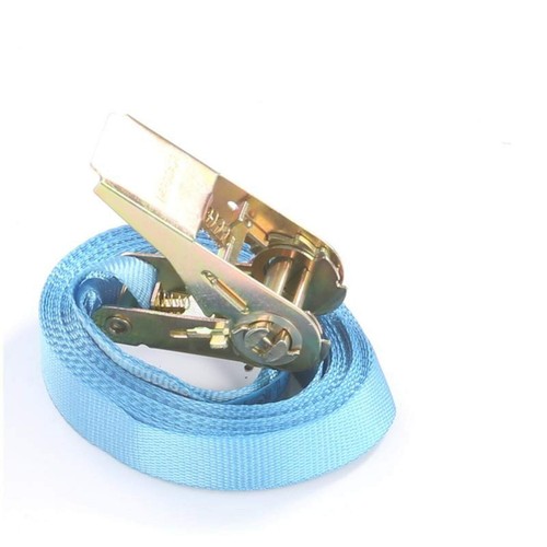 50x Spanngurt Zurrgurt | 6 m bis 500 kg | einteilig 1-tlg | Ratschengurt blau - Bild 2 von 6