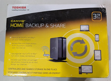 TOSHIBA HDNB130XKEK1 3TB Canvio Home Backup & Share Network Storage *NEW*