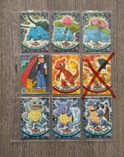 Pokemon Topps Serie carte vintage Nintendo Tv Animation ITA OLD 151