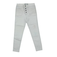 Abercrombie & Fitch Women's Jeans W 28 in; L 26 in White 100% Cotton