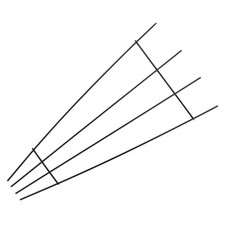 Practical Metal Trellis for Climbing Plants Suitable for Jasmine and Clematis