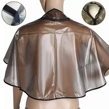 Hair Cutting Cape for Salon & Home PVC Waterproof Hairdressing Gown Cloth Shawl