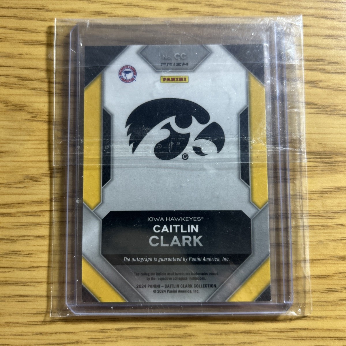 2024 Caitlin Clark Collection Silver Prizm Autograph #CC Iowa