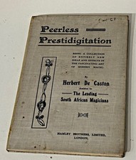 Peerles Prestidigitation Herbert De Caston