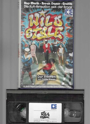 Embassy Video  WILD STYLE  Break Dance / Graffiti Kult  TOP Zustand  VHS Rarität