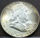 US 1949 Franklin Half Dollar **