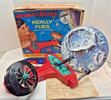 Vintage 1960s Johnny Astro Spacecraft Control Center By Topper Toys Moon Landing
