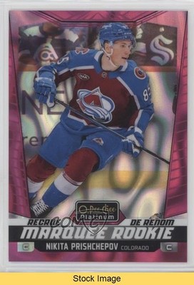2024 O-Pee-Chee Platinum Marquee Rookies Pink Magma Nikita Prishchepov READ w5b