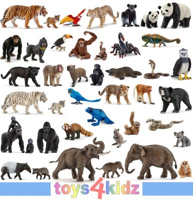 Schleich  WILD LIFE Dschungeltiere 14199 - 42736 zum Auswählen * NEU / OVP