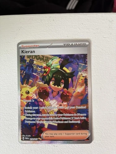 Pokémon Kieran 218/167 Sv06 Twilight Masquerade Special Illustration Rare Holo