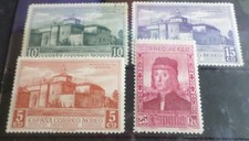 ESPAGNE LOT 4 timbres POSTE AERIENNE neufs* voir photos VF MH STAMP