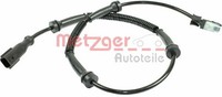 Sensor Raddrehzahl Vorne Metzger 0900221 FÜR Opel Renault Raddrehzahlsensor