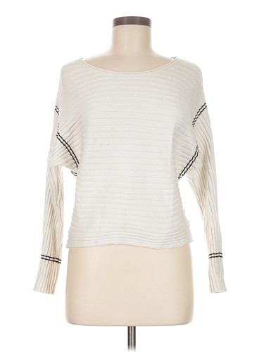 Industry Women Ivory Pullover Sweater M