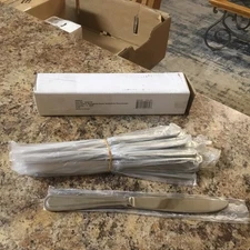 Winco 0030-08 Heavy Weight Stainless Steel Shangrila Dinner Knife - 1 Doz NIB