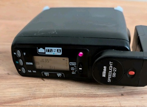 Nikon Speedlight SB-27 SB27 Blitzgerät zur Montage in Blitzschuh getestet fast neuwertig Made in Japan - Bild 2 von 13