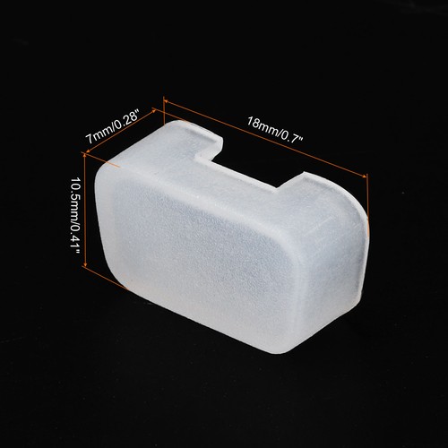 25 pièces capuchons de conduits de port VGA pour ordinateur portable pour ordinateurs extrémité mâle VGA, transparent - Photo 2 sur 4